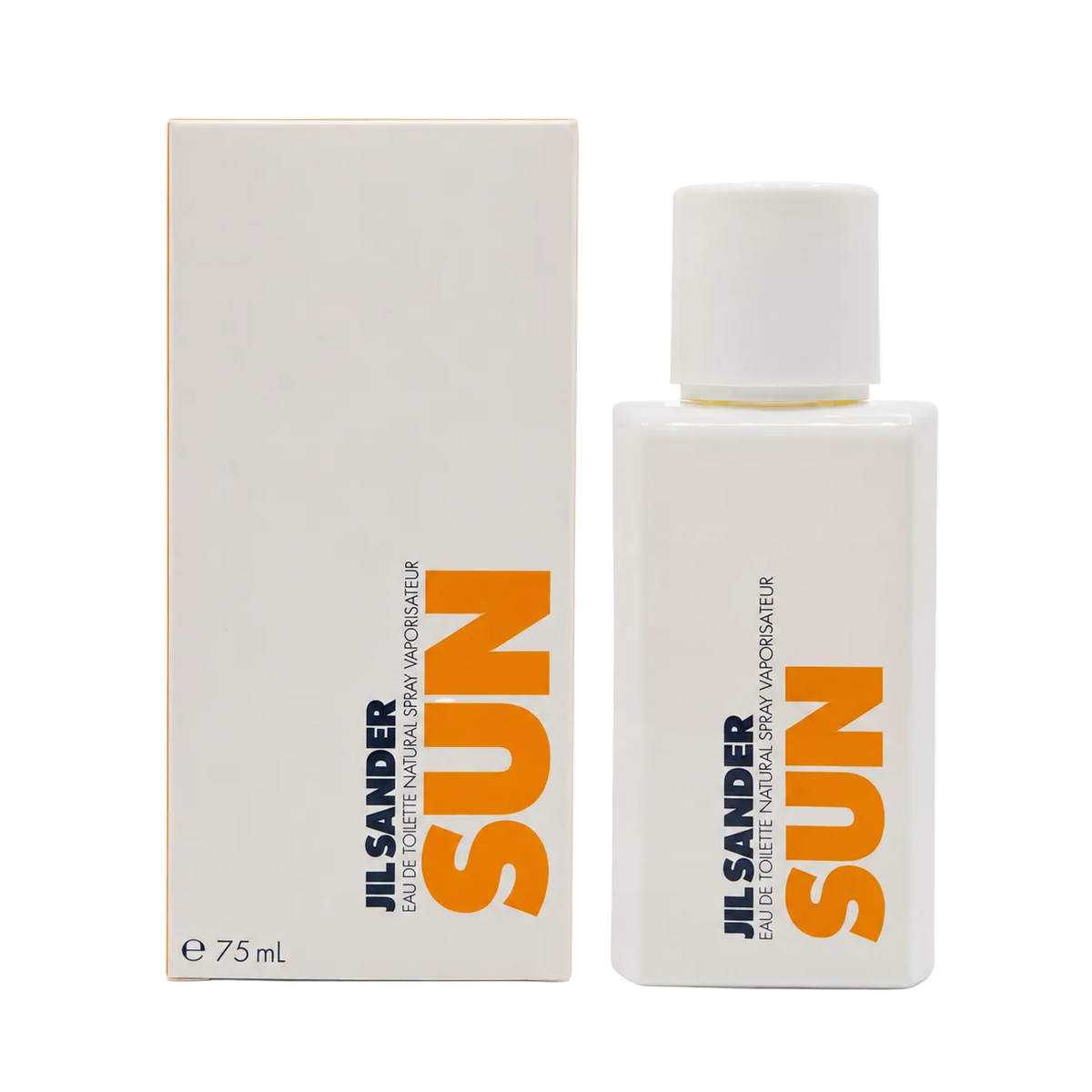 Jil Sander Sun Eau de Toilette 75 ml – Flakon und Umkarton, EAN 3414201002683
