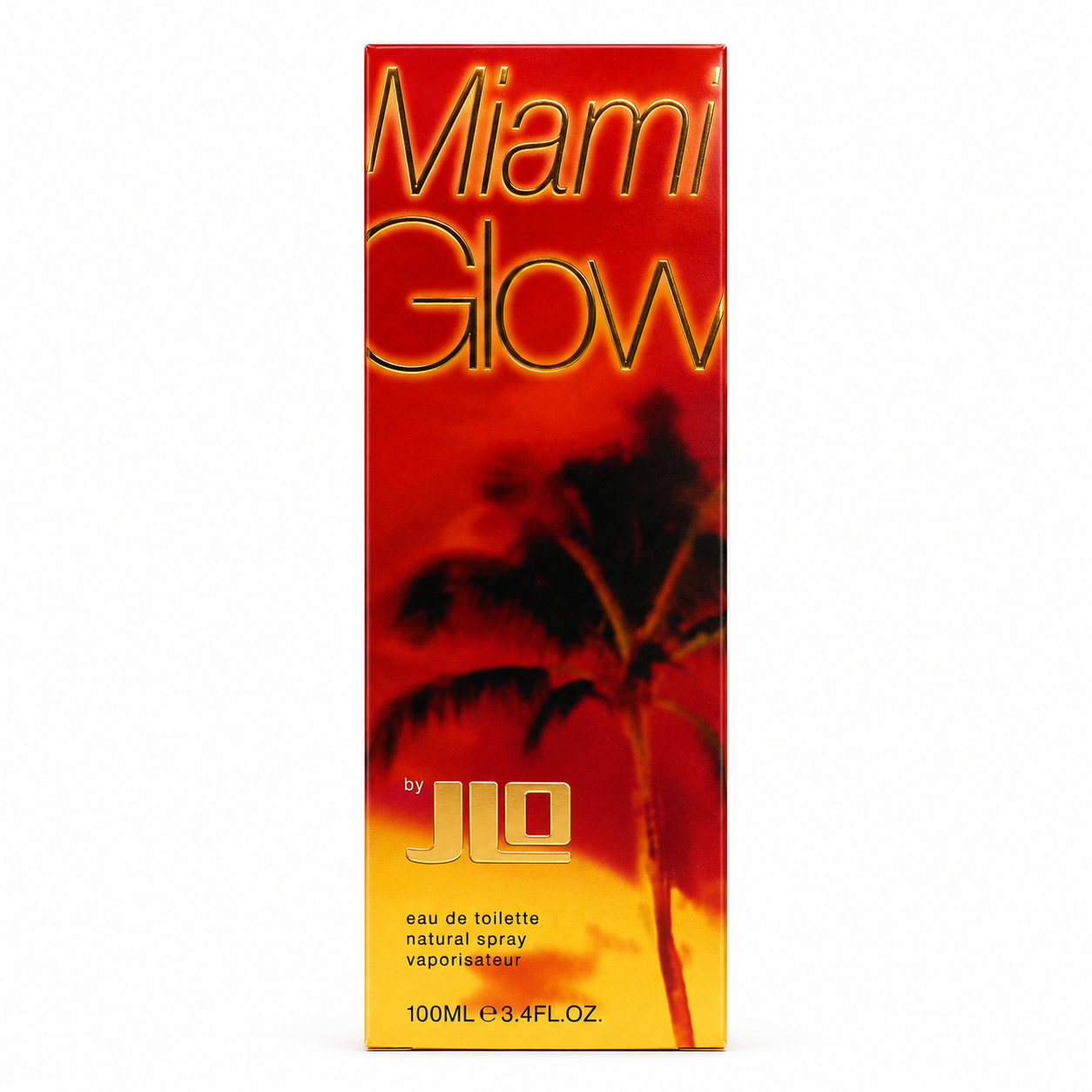 Jennifer Lopez Miami Glow Eau de Toilette – 100 ml | Sommerlicher Damenduft, blumig-fruchtig