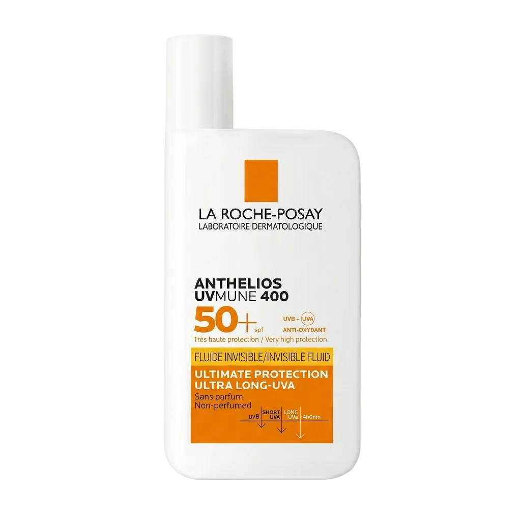 La Roche-Posay Anthelios Invisible Fluid getönt UVMune 400 LSF 50+ Sonnenschutz Gesicht