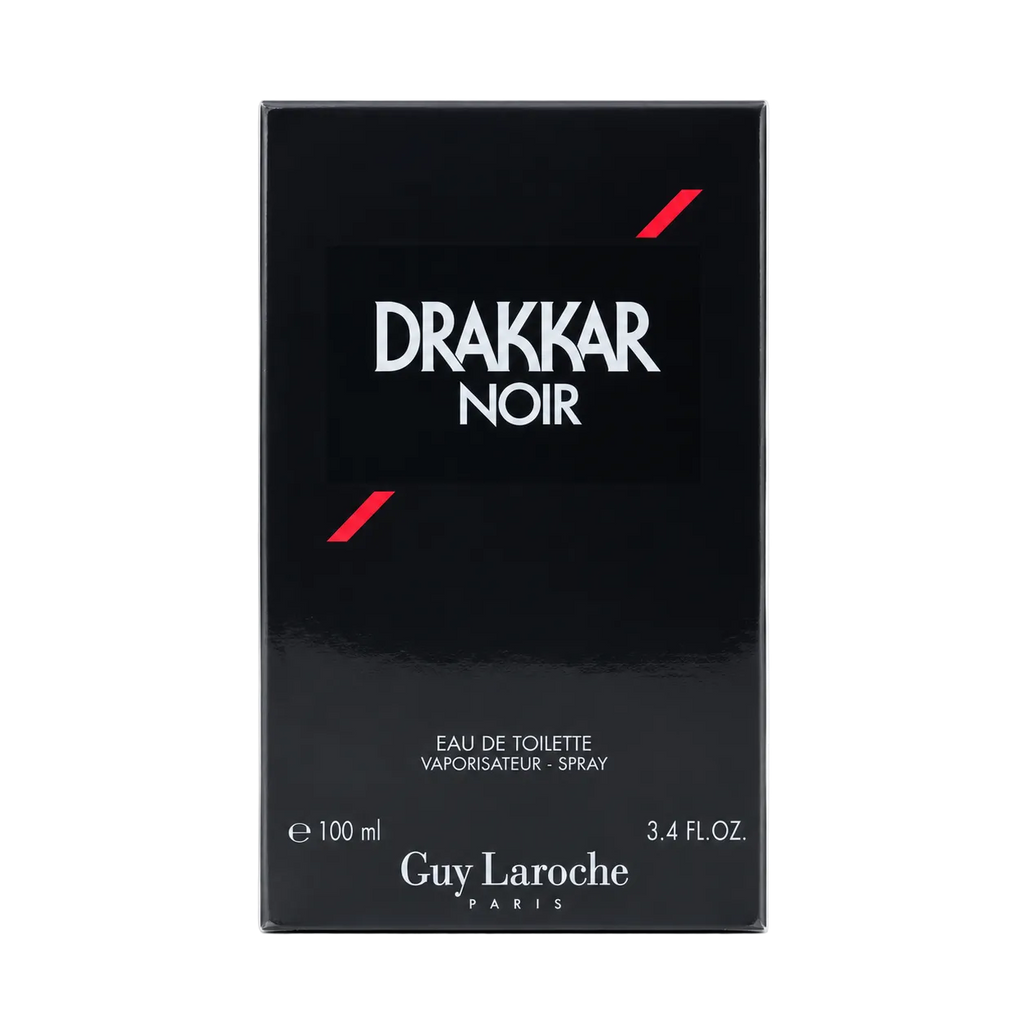 Guy Laroche Drakkar Noir Eau de Toilette 100 ml, Verpackung Vorderseite