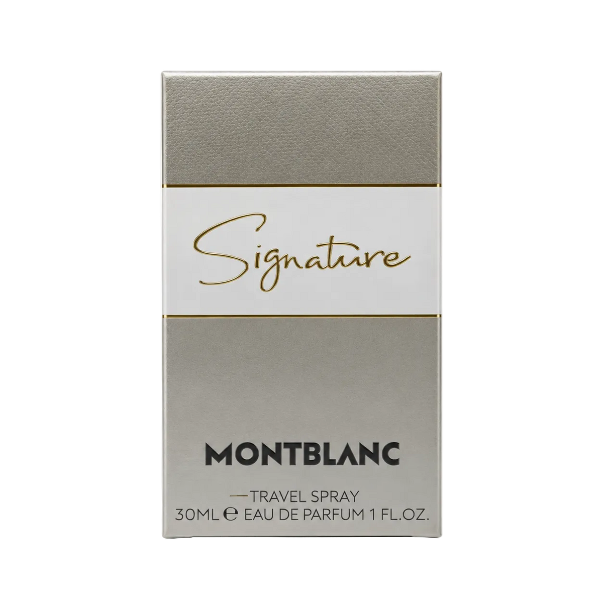 Montblanc Signature Eau de Parfum Travel Spray 30 ml, Verpackung Vorderseite